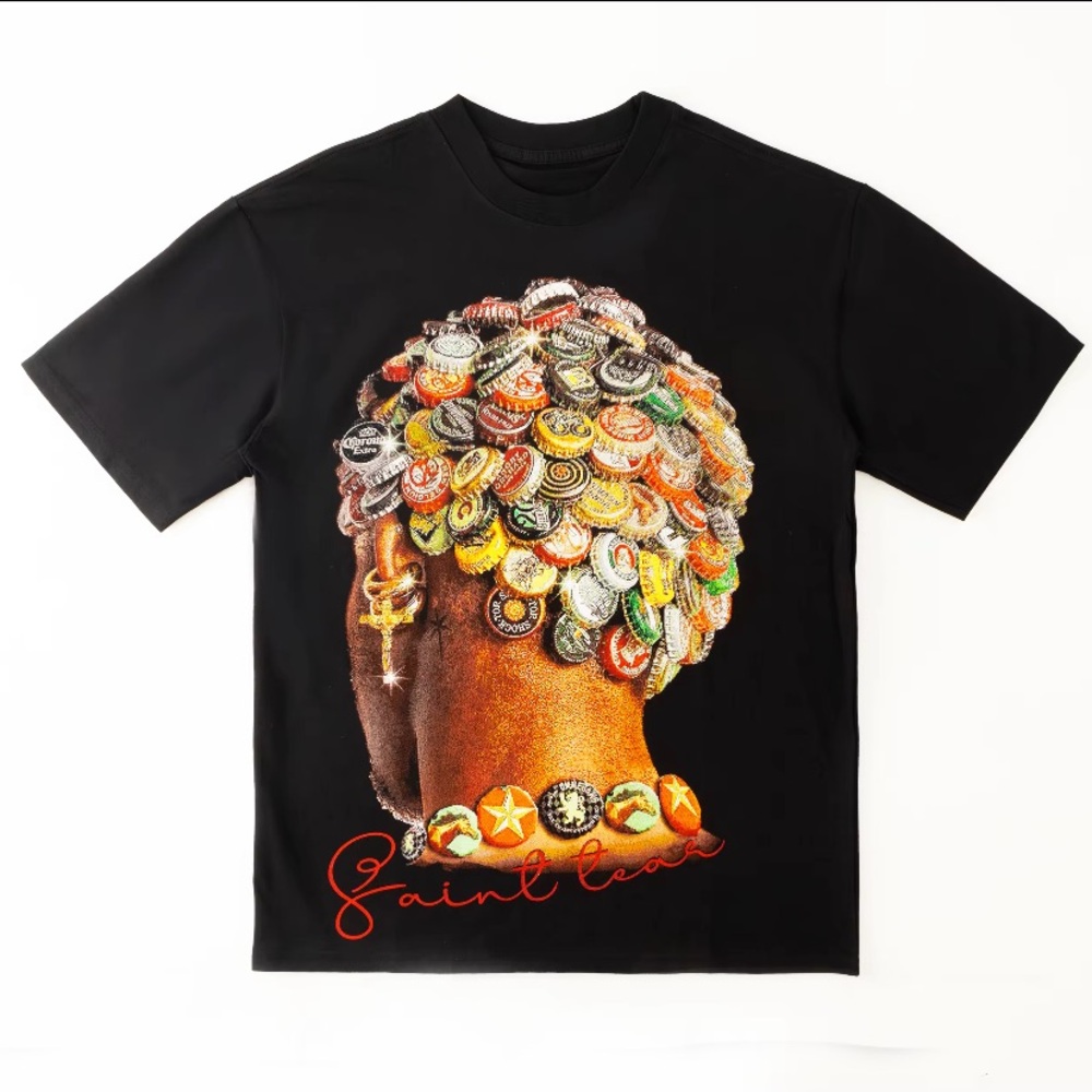 Saint Louis Black Graphic T-Shirt